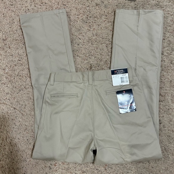 🐆3/$15 NWT Chaps boys casual dressy pants - Picture 5 of 6